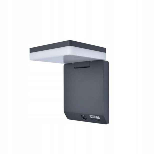 Solární Led venkovní nástěnné svítidlo 8W s pohybovým senzorem Moze 6943101012 Lutec