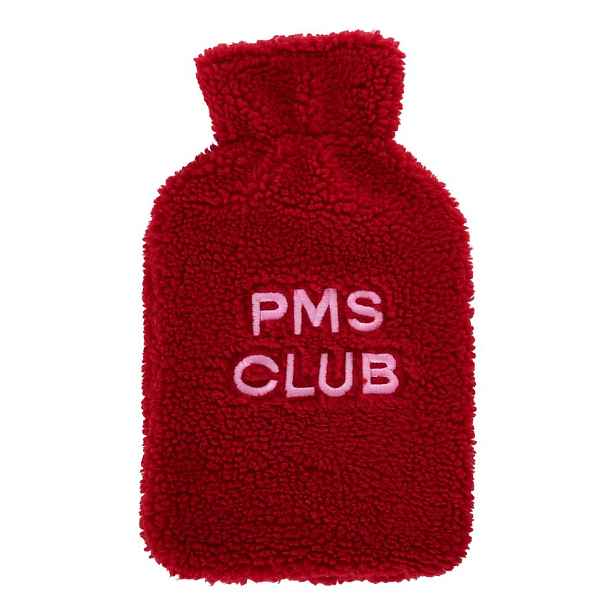 STAY HOME CLUB Termofor "PMS Club" - červená