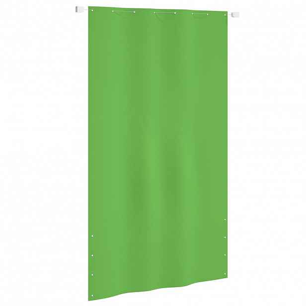vidaXL Balkonová zástěna světle zelená 140 x 240 cm oxfordská látka