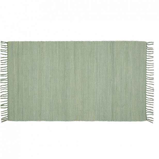 XXXLutz RUČNĚ TKANÝ KOBEREC, 70/120 cm, světle zelená Boxxx - Vlněné koberce - 006767011752
