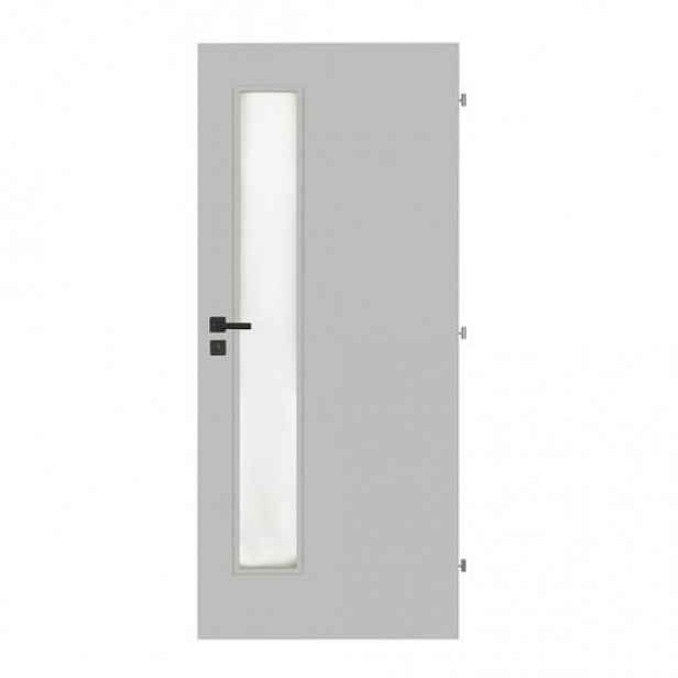 DRE Deca interiérové dveře deco levé 70 cm šedá matná DECA10SM70L
