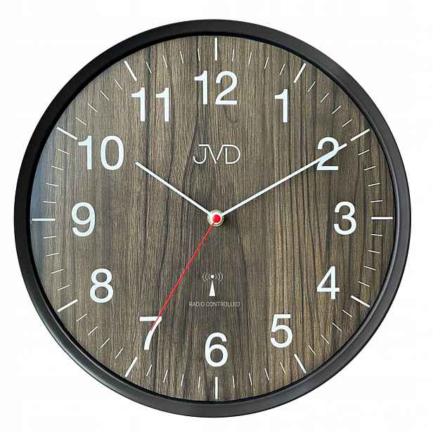 Elegantní Nástěnné Hodiny Jvd RH17.3 fi 33 cm DCF77