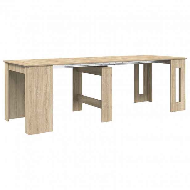 vidaXL Jídelní stůl 240 x 85 x 75 cm Kompozitní dřevo Dub sonoma
