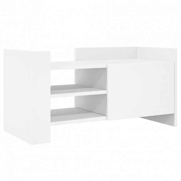vidaXL TV skříňka bílá 80 x 35 x 40 cm kompozitní dřevo