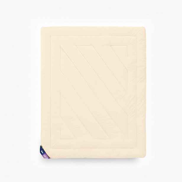 Antialergická přikrývka 200x220 letní 900g krémová