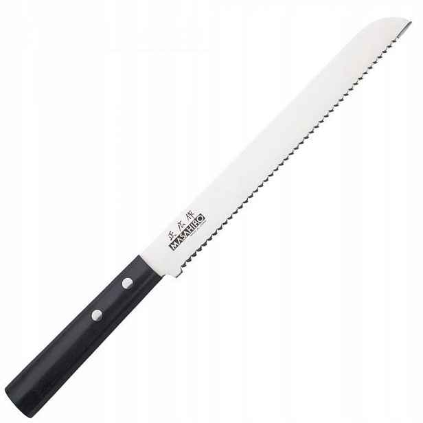 Japonský Nůž Masahiro Sankei Bread 210 mm černý