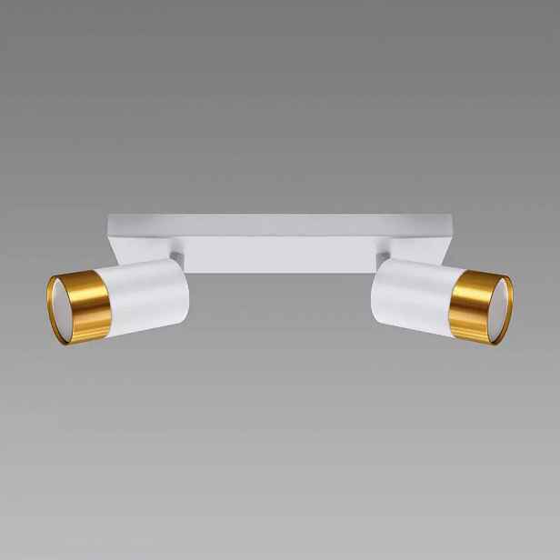 Svítidlo PUZON SPT GU10 2L WHITE/GOLD 04124 LS2