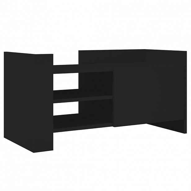 vidaXL TV skříňka černá 80 x 35 x 40 cm kompozitní dřevo