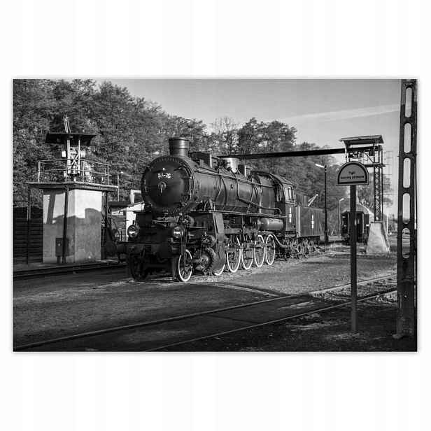 Plakáty 200x135 Parovoz z Wolsztyna