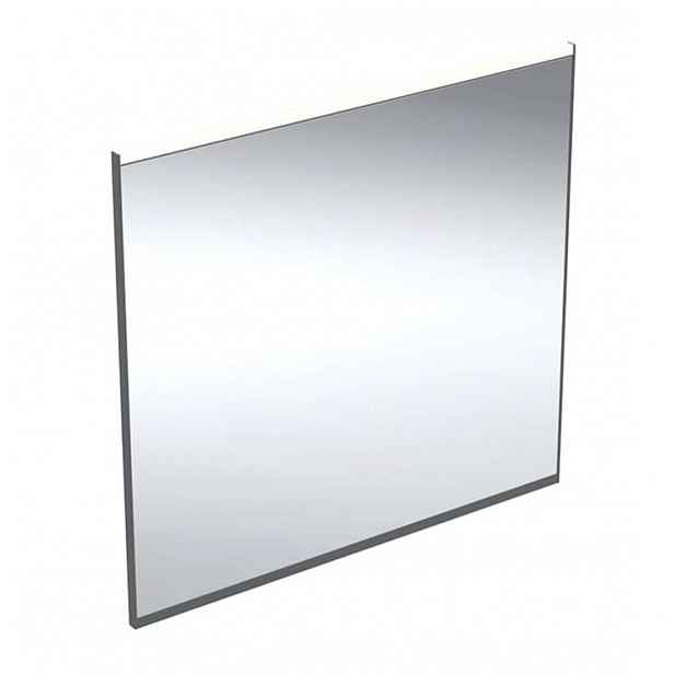 Geberit Option - Zrcadlo s LED osvětlením a vyhříváním, 75x70 cm, matná černá 502.782.14.1