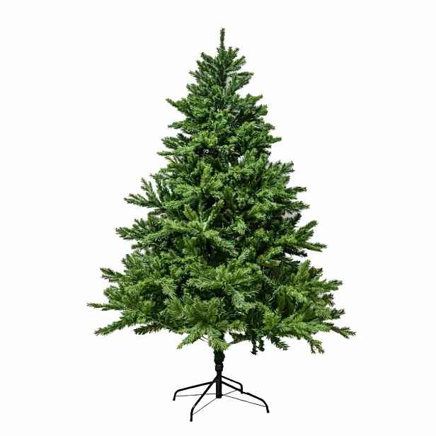 Umělý vánoční stromek 180 cm, smrček s 2D a 3D jehličím, vč. stojánku