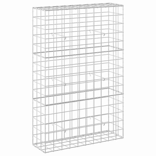 vidaXL Gabion s drátem 3,5 mm a síťkou 10x10 cm 100x30x150 cm
