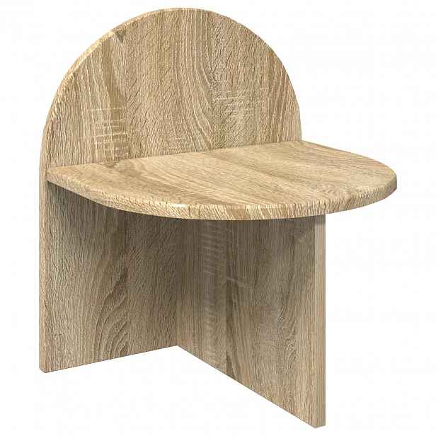 vidaXL Noční stolek Dub sonoma 40 x 35,5 x 45,5 cm Dřevěný materiál