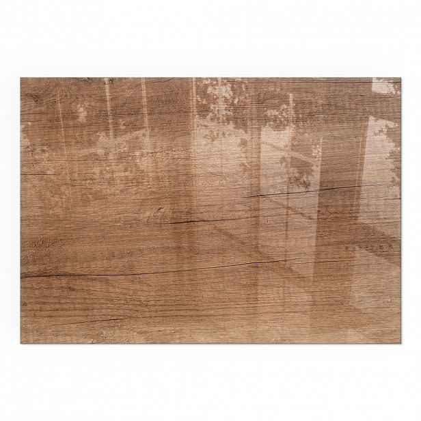 TULUP PODLOŽKA POD KRB 100x70 cm - Přírodní kresba dřeva