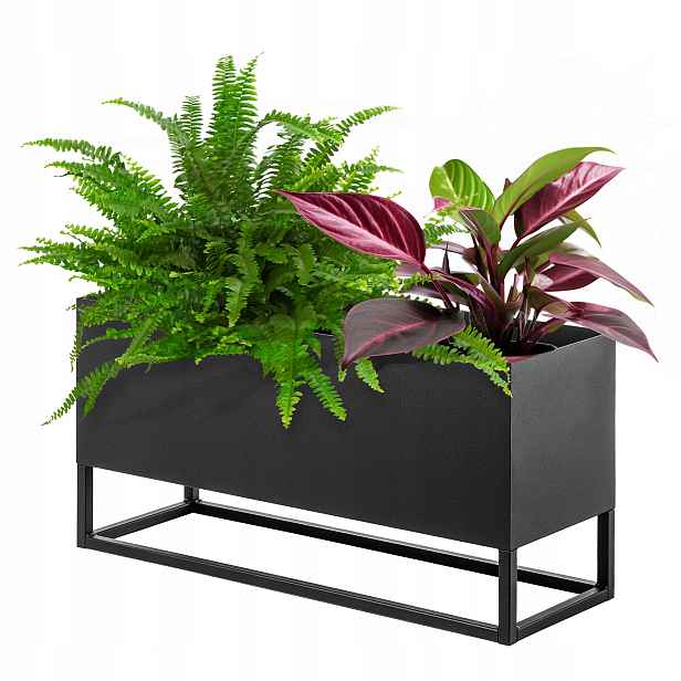 Držák Na Květináč Stojan Na Květiny Loft Kovový Stojící Květináč Květináč 60x30cm
