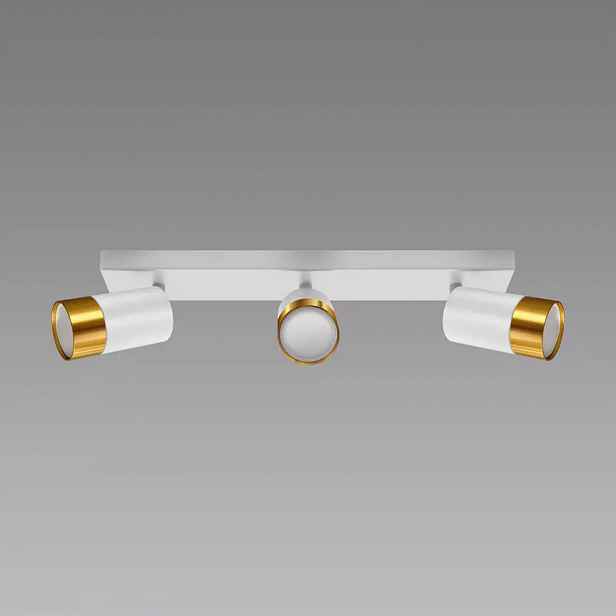 Svítidlo PUZON SPT GU10 3L WHITE/GOLD 04126 LS3