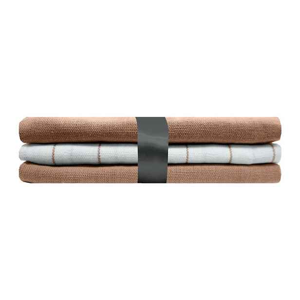 Utěrky v sadě 3 ks 50x70 cm Gourmet – douceur d'intérieur