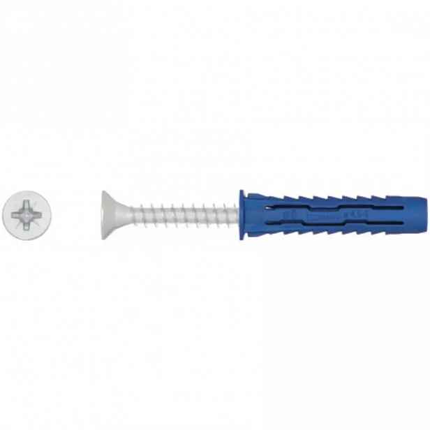 Hmoždinka univerzální uzlovací 4ALL 5 mm - nylon s vrutem; 3,5 x 30 mm; (100 ks/bal.)