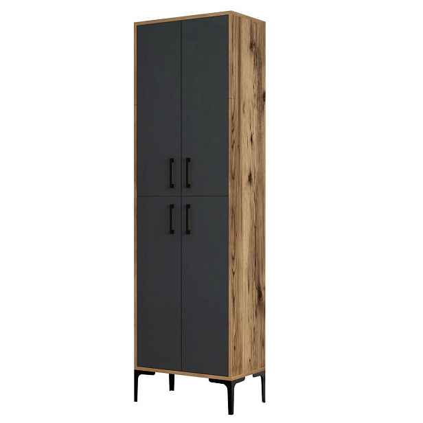 Skříň Berlin Walnut and Anthracite