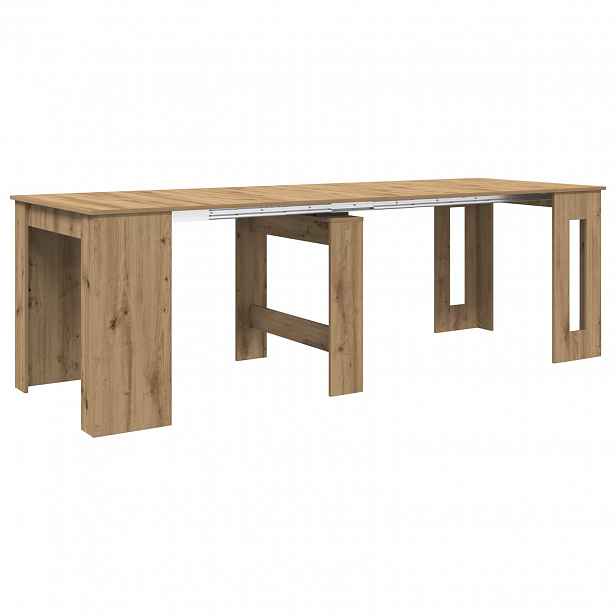vidaXL Jídelní stůl 240 x 85 x 75 cm Kompozitní dřevo Dub artisan