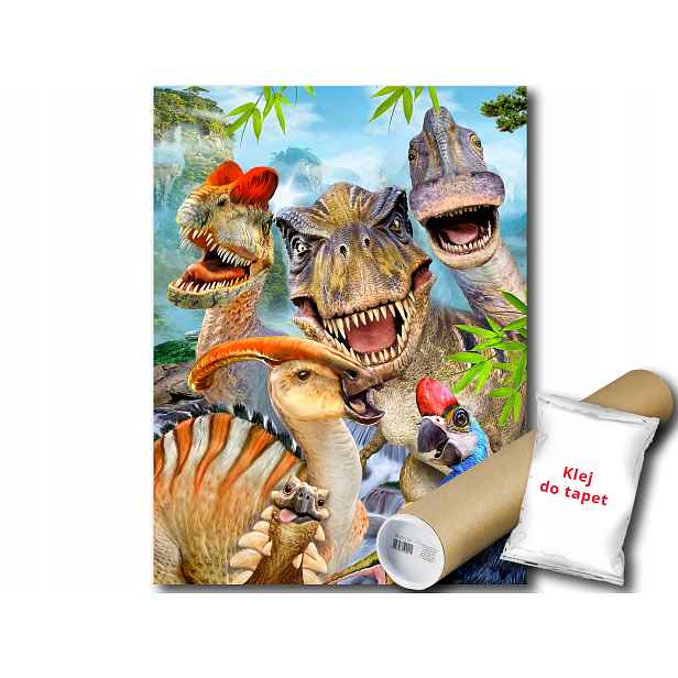 Vinylová fototapeta Zvířata Dinosauři 184x254