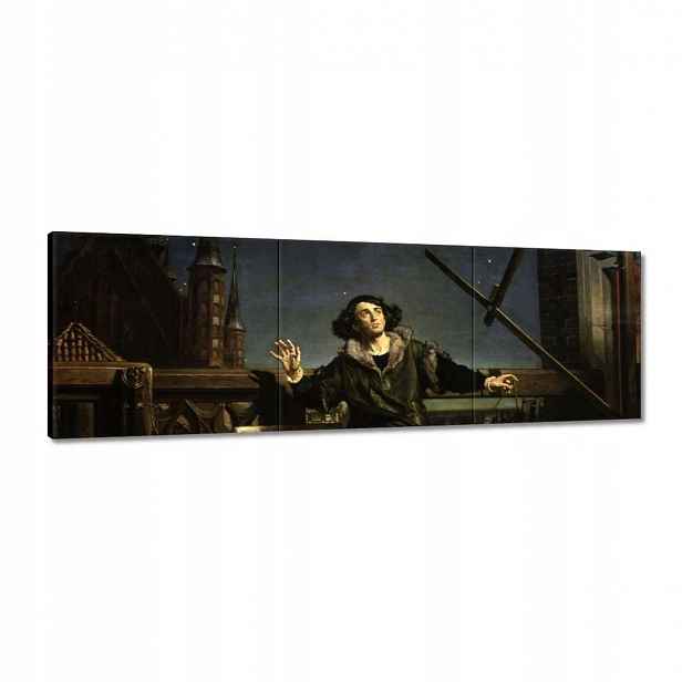 Obrazy 120x40 Astronom Koperník Rozhovor