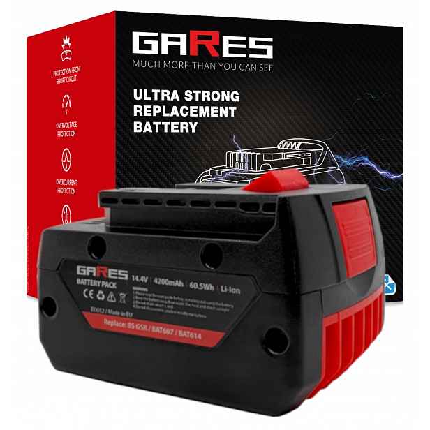 Baterie Akumulátor pro Bosch Gdr 14,4 V-Li Mf 2607336150 14,4V 4,2Ah