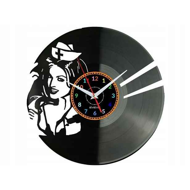 BLINK182 Dárek Originální dekorace do domu Hodiny z vinylové desky