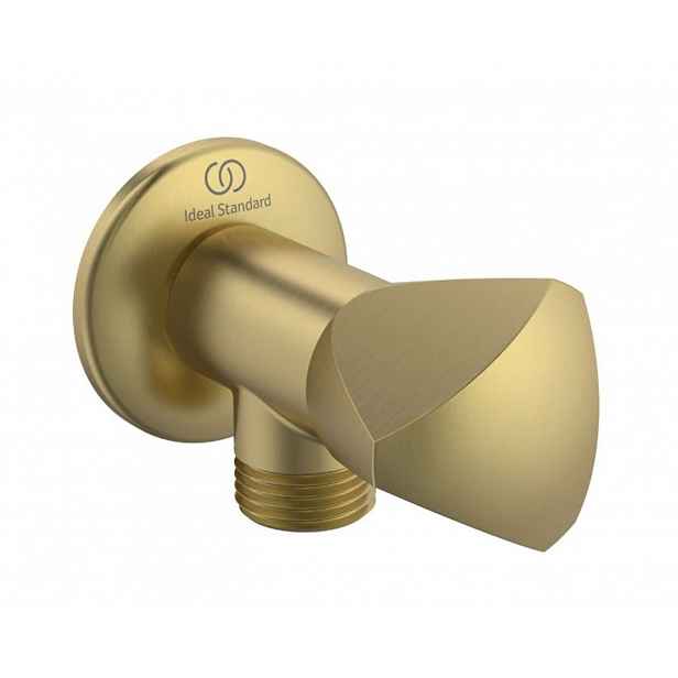 Ideal Standard Idealspray - Rohový ventil, kartáčované zlato BD650A2