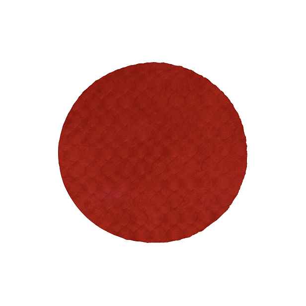 Kusový koberec Diamond Cut 800 Red kruh, 200x200 (průměr) kruh, červená, ložnice, Obsession