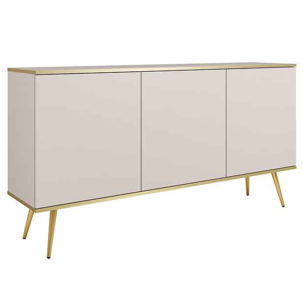 MASSENO KOMODA VENEZIA, 160/85/39 cm 3 dvířky, béžová