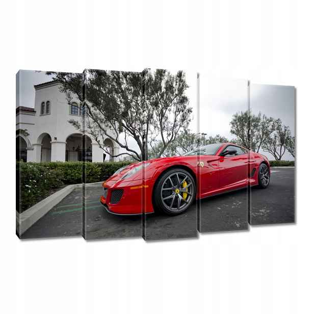 Obraz 150x95 Červené Ferarri