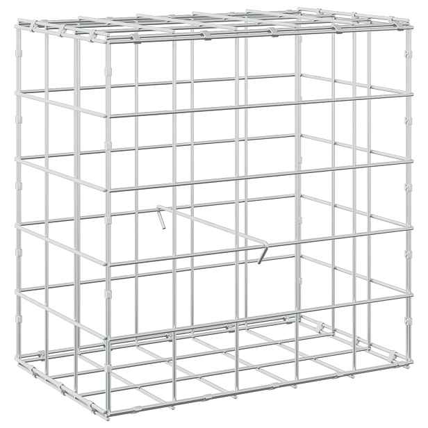 vidaXL Gabion s drátem 3,5 mm a síťkou 10x10 cm 50x30x50 cm