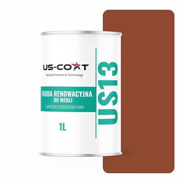 Barva Na Kuchyňský Nábytek Pro Přední Části Skříněk, Cihlová Barva RAL8004 Polomatná 1L