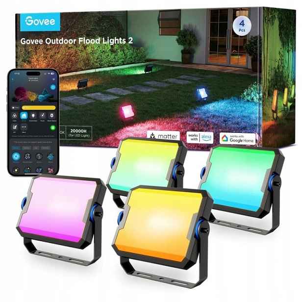 Govee Flood Lights 2 venkovní Smart Led světla 4ks