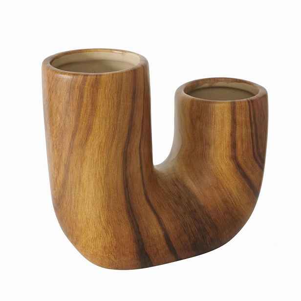 VÁZA, keramika, 15/17 cm