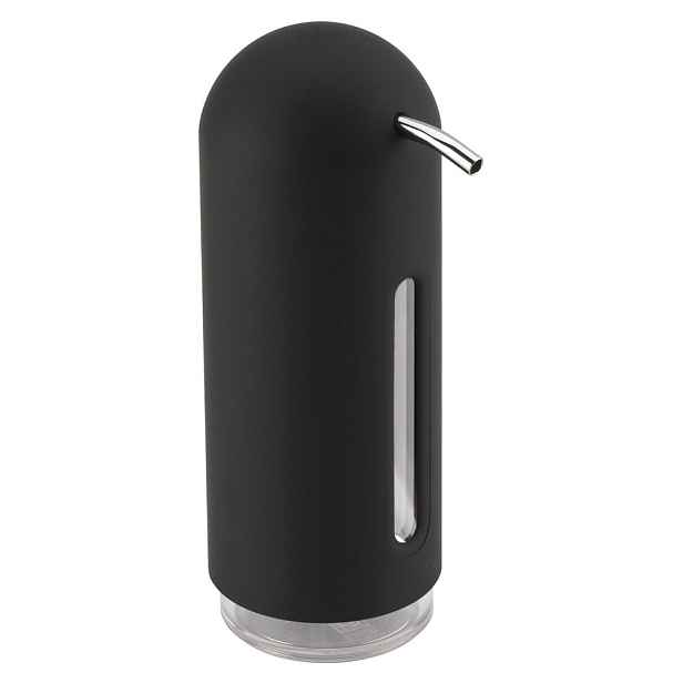 Černý plastový dávkovač mýdla 350 ml Penguin – Umbra
