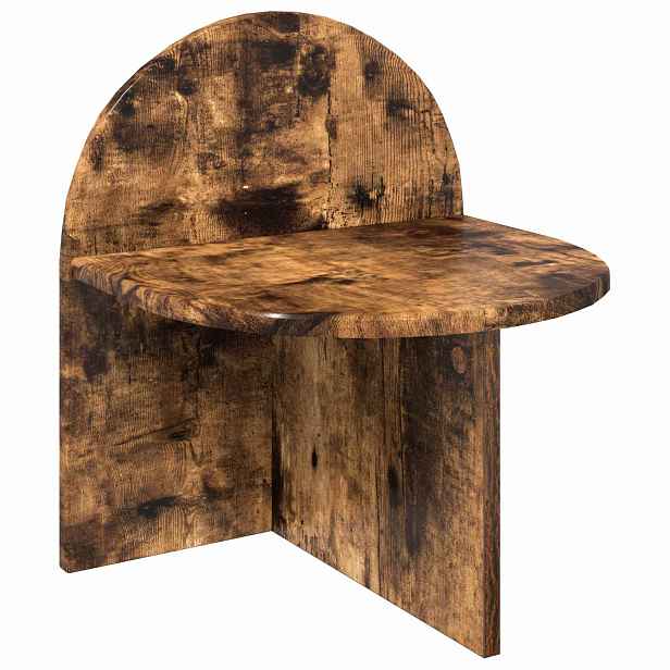 vidaXL Noční stolek Uzený Dub 40 x 35,5 x 45,5 cm Dřevěný materiál
