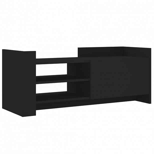 vidaXL TV skříňka černá 100 x 35 x 40 cm kompozitní dřevo