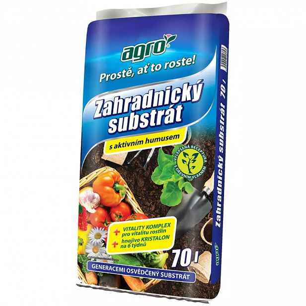 Agro zahradnický substrát 70 l