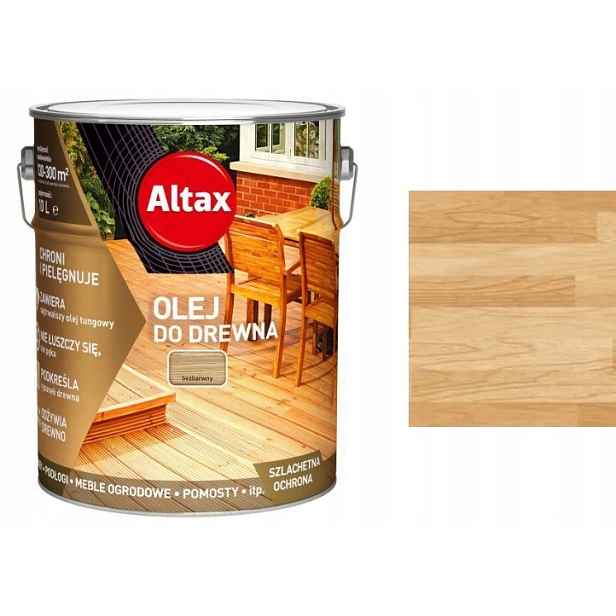 Altax Olej Na Dřevo A Terasy 10 L Bezbarvý