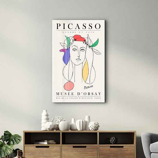 Dekorativní obraz z tvrzeného skla SPR-1156 - 46 x 72
