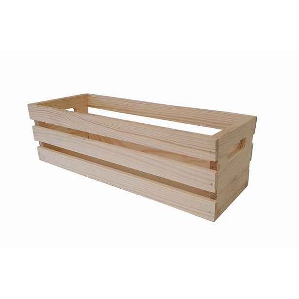 Tonap truhlíkový obal dřevěný 40 x 16 x 12,5 cm TP94380