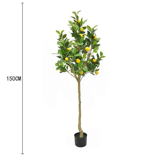 Umělý Citronovník 150 CM, Umělá Zahradní Dekorace Na Balkon
