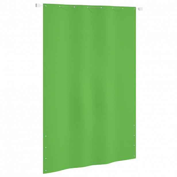 vidaXL Balkonová zástěna světle zelená 160 x 240 cm oxfordská látka