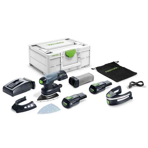 Akumulátorová bruska Delta Dtsc 400 3,0 I-Plus 578848 Festool
