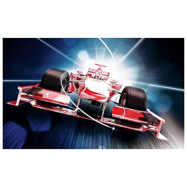 Fototapeta Formule Formule 1 červená pro vítěze 200x140 lepidlo