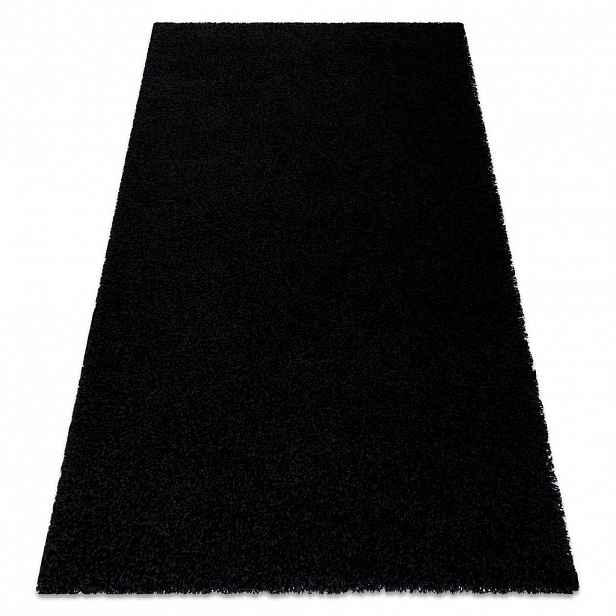 rugsX KOBEREC SOFFI shaggy 5cm černý 120/170 cm