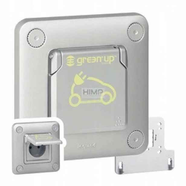 Soliroc zásuvka 2P+Z Green'UP s klapkou IP55/K10