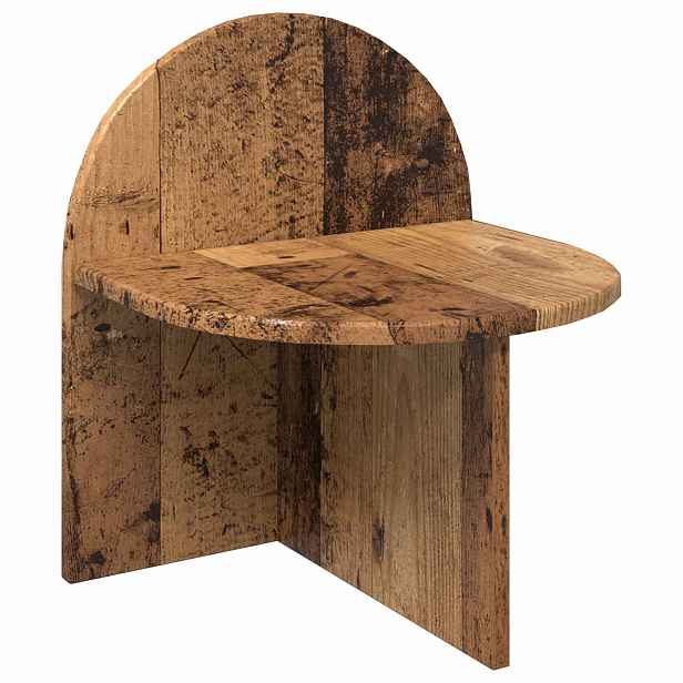 vidaXL Noční stolek Staré dřevo 40 x 35,5 x 45,5 cm Dřevěný materiál